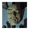 Fu Manchu death mask